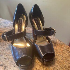 Black Steve Madden Heels (Size 6)